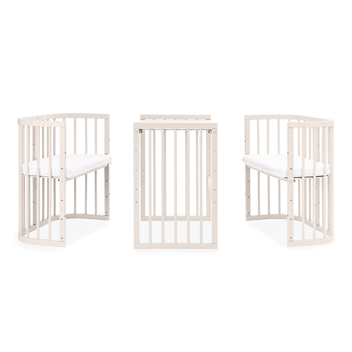 7in1 Babybett Quadi Cashmere – inkl. Matratze