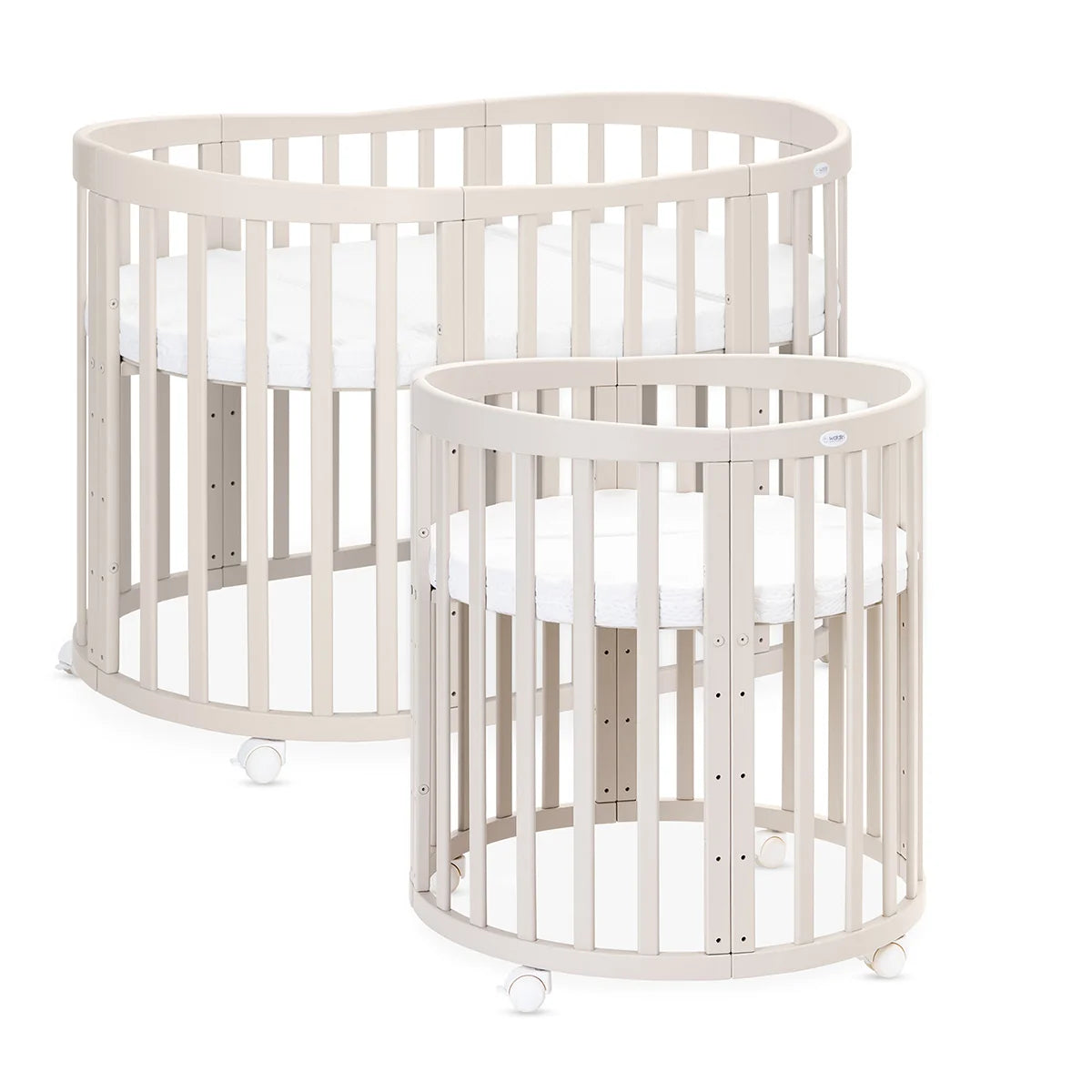 My Junior Mavi 4in1 Sandstone Bundle-Set inkl. Oval Cashmere 7in1 Babybett