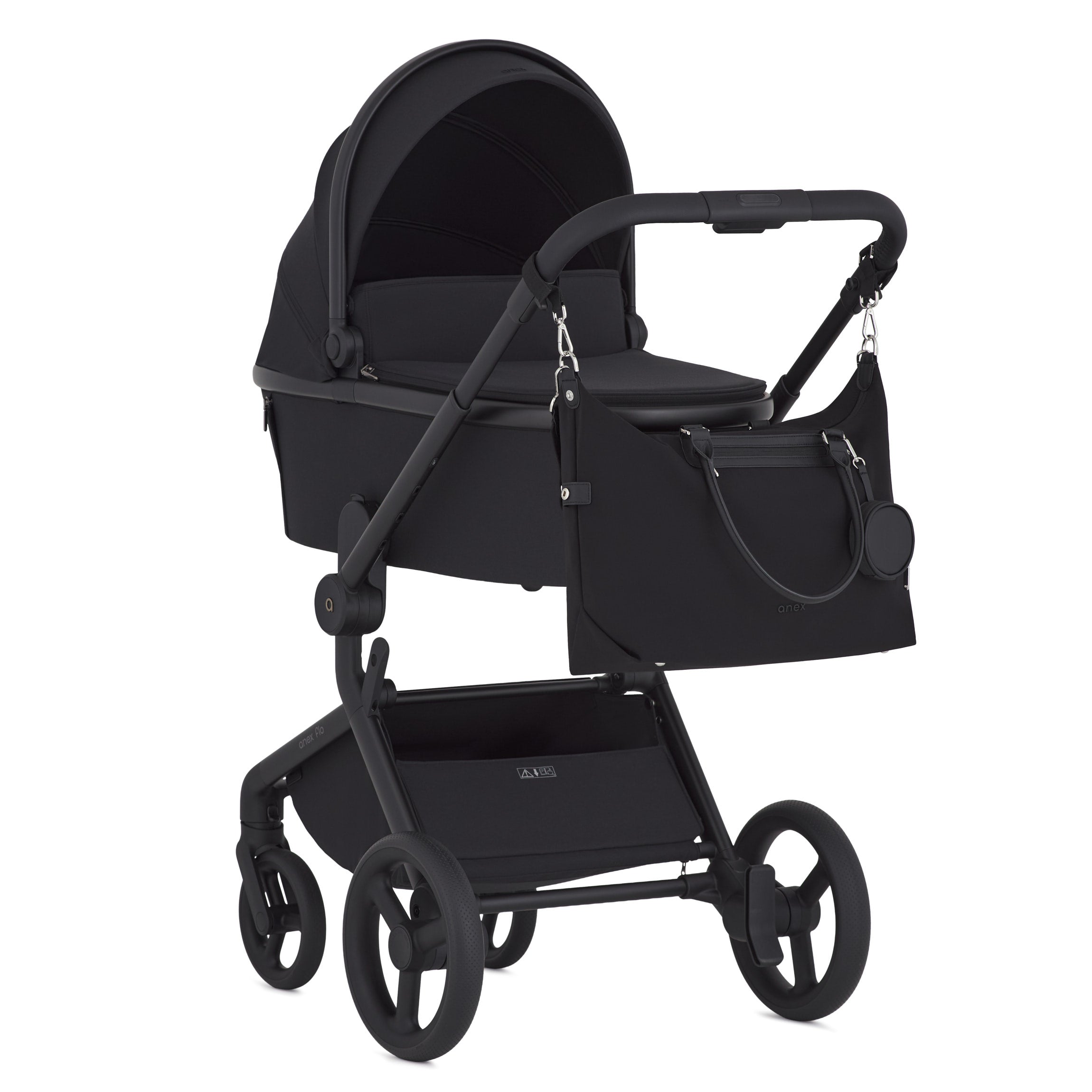 Anex Wickeltasche Universal inkl Zubehör Black