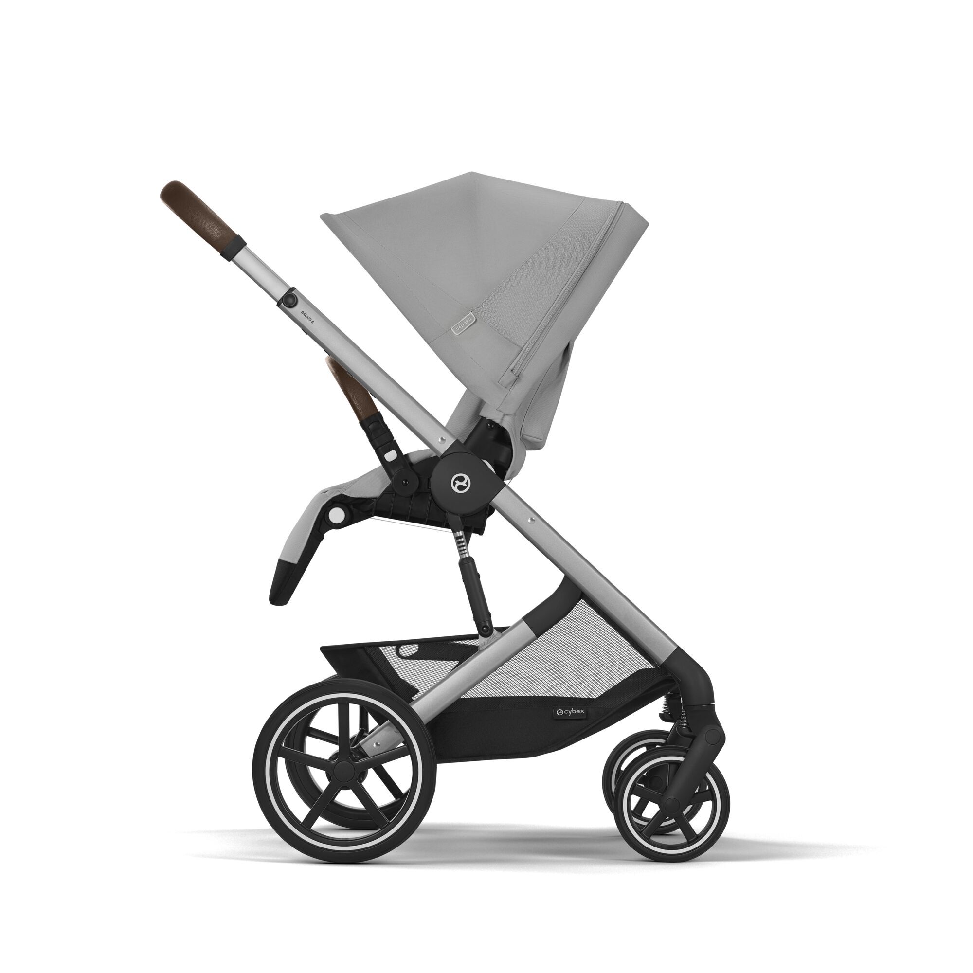 CYBEX Balios Lux 5in1 Bundle inkl. Amya Babytrage stone grey