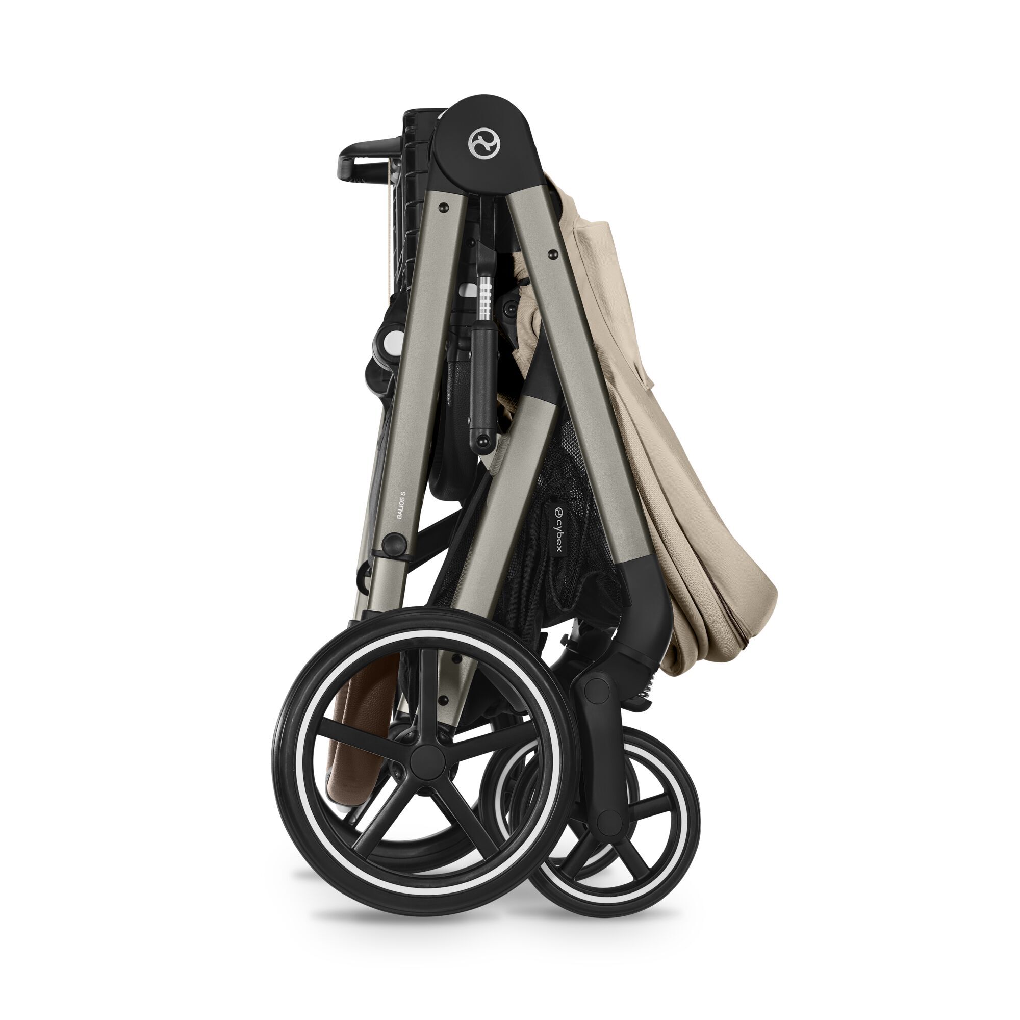 CYBEX Balios Lux 5in1 Bundle inkl. Amya Babytrage almond beige