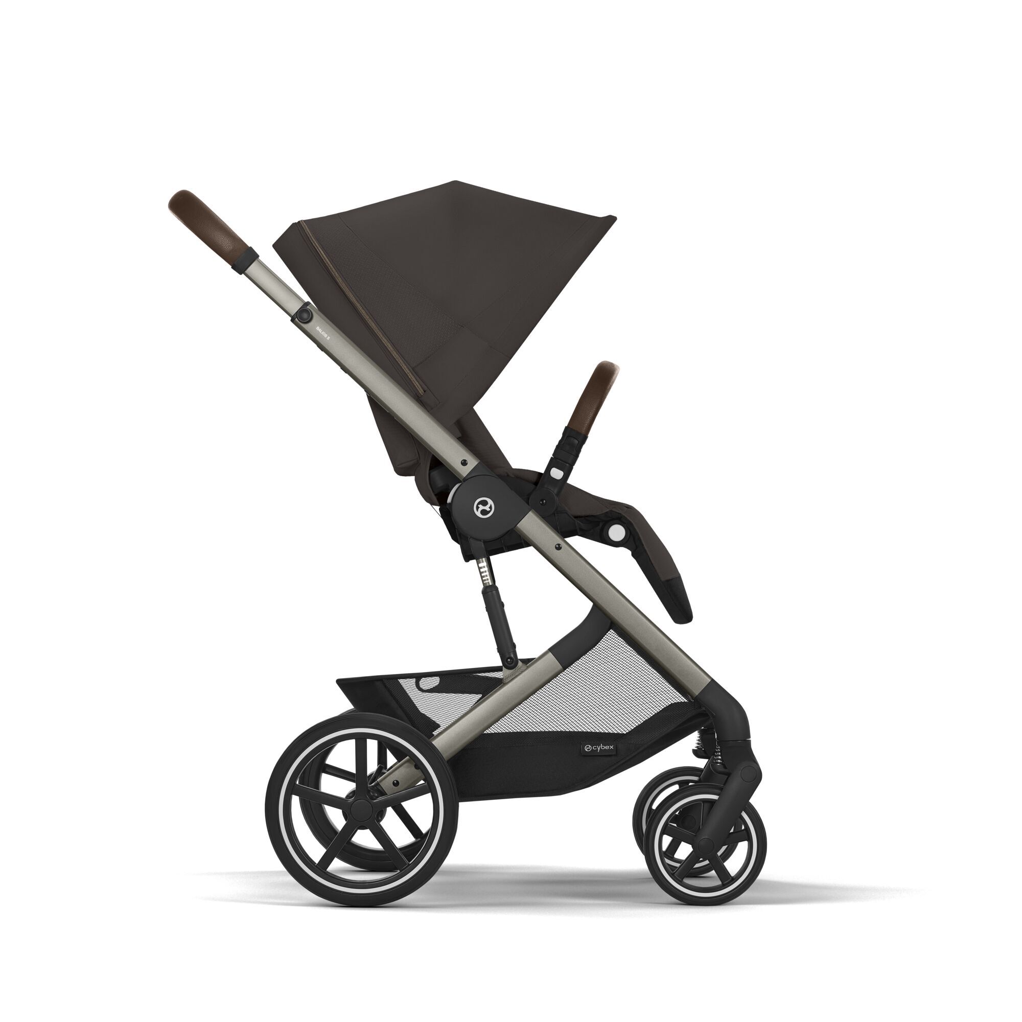 CYBEX Balios Lux 5in1 Bundle inkl. Amya Babytrage chocolate brown