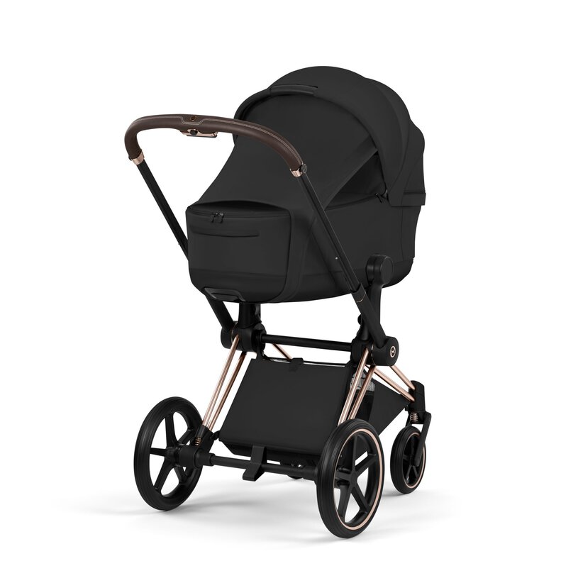 CYBEX Priam Style Rosegold Bundle - Set 4in1 inkl. Cloud T & Base T Sepia Black