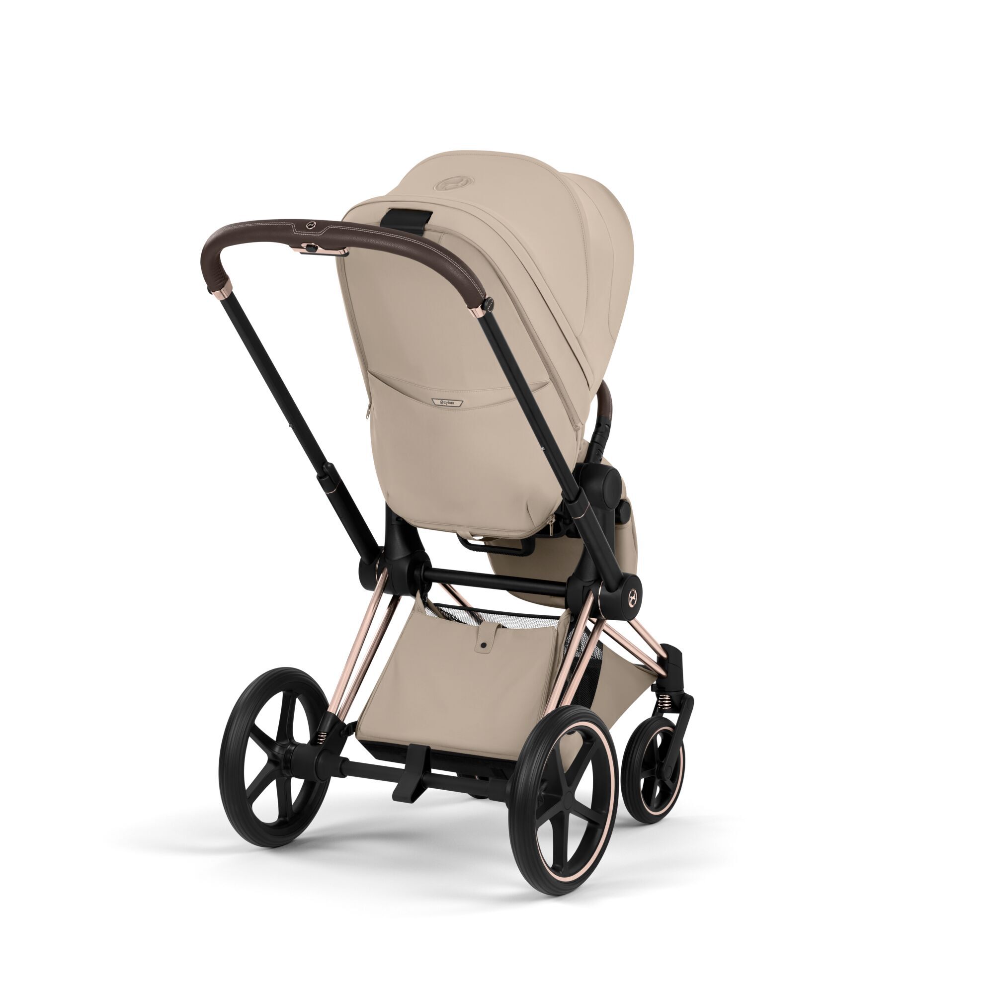 CYBEX Priam Style Rosegold Bundle - Set 4in1 inkl. Cloud T & Base T Cozy Beige