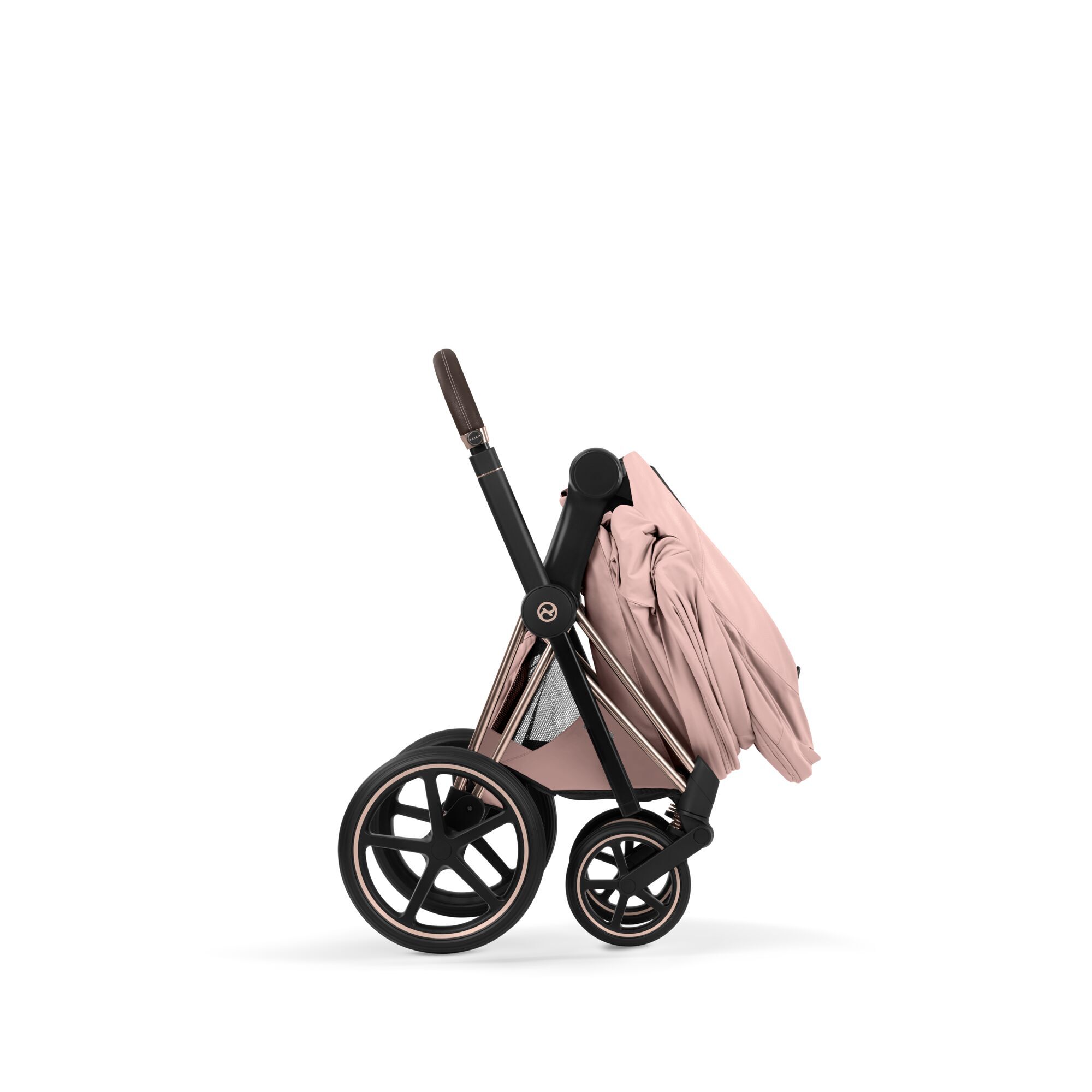 CYBEX Priam Style Rosegold Bundle - Set 4in1 inkl. Cloud T & Base T Peach Pink