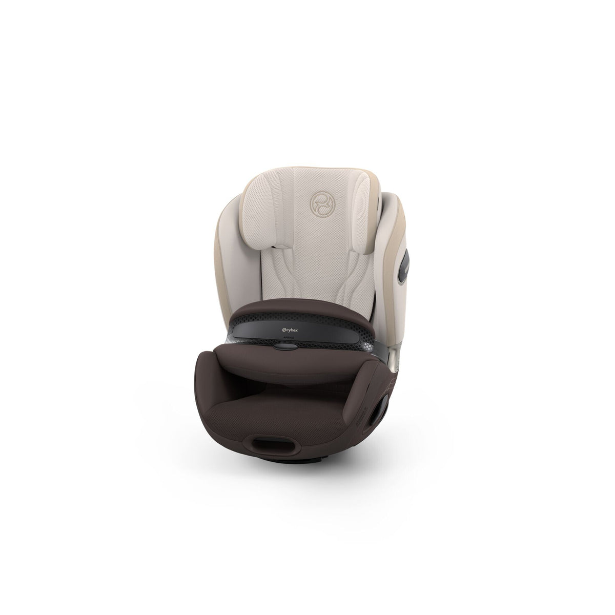 CYBEX Anoris S Airbag Style Amber Brown – Ansicht schräg von vorne ohne Basis