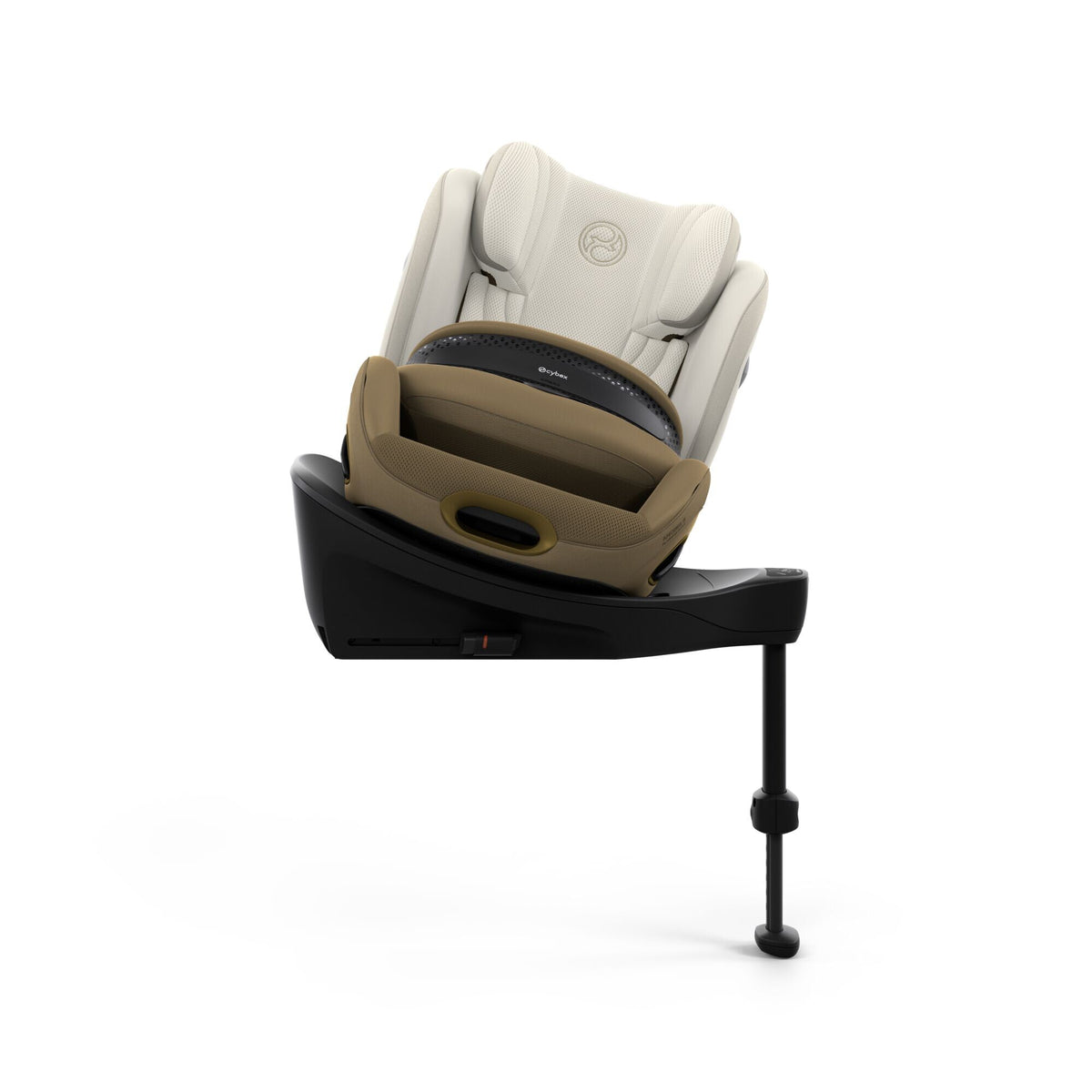 CYBEX Anoris Si Airbag Style Jade Green – zur Autotür gedreht zum Hineinsetzen