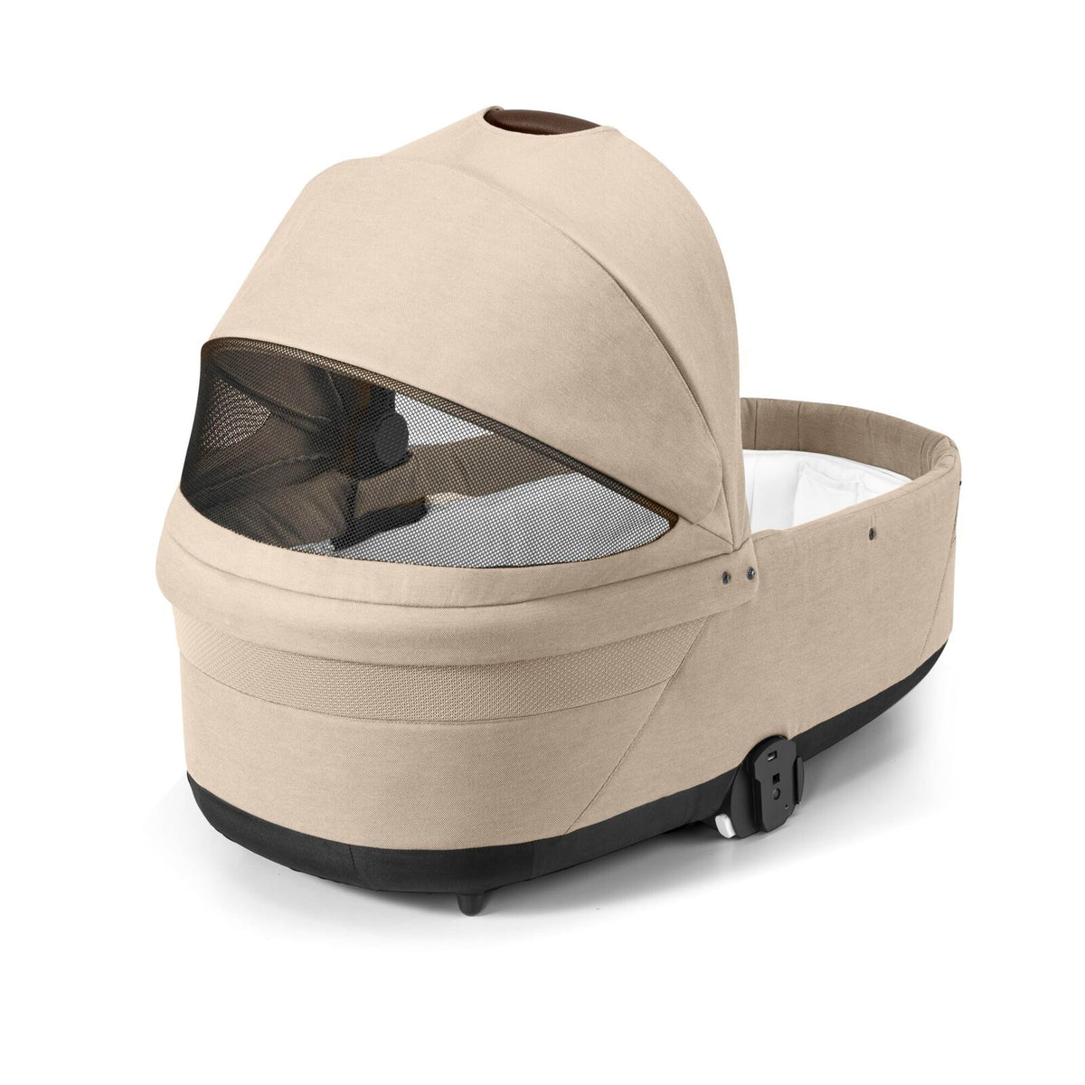 CYBEX Cot S Lux Babywanne Almond Beige – Mesh-Fenster