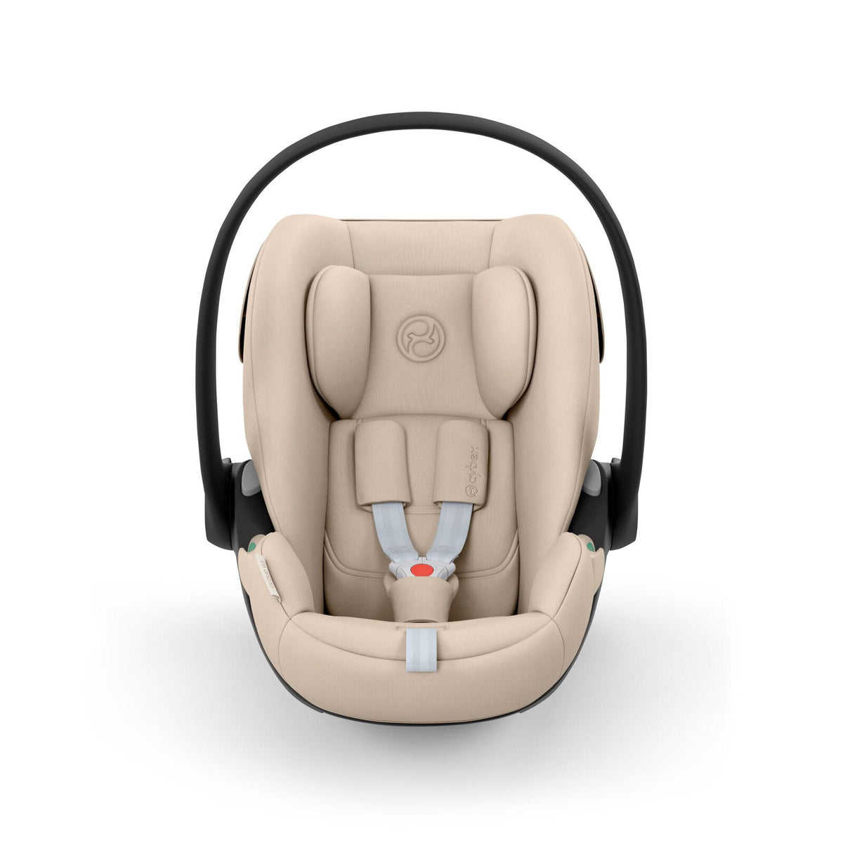 CYBEX Cloud G3 Babyschale Almond Beige – Frontansicht