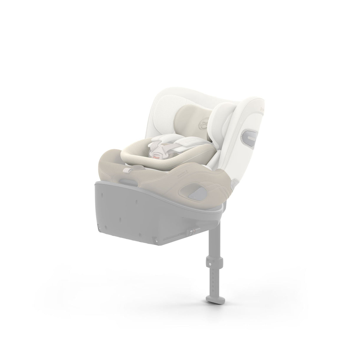 CYBEX Neugeboreneneinlage Sirona S-Linie Jade Green – im Sirona S auf der Base S