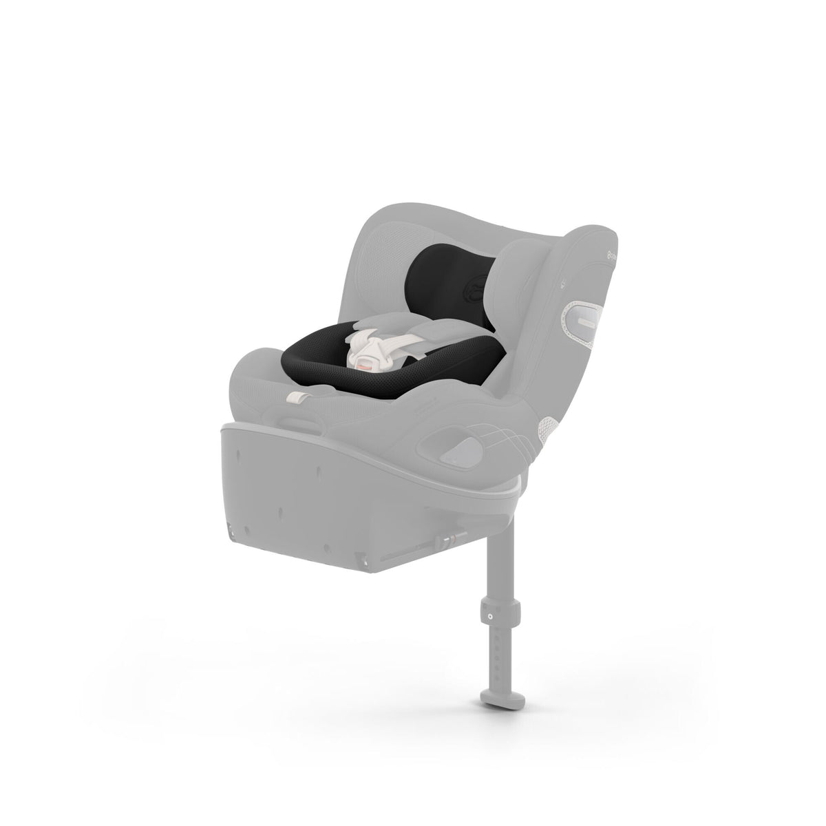 CYBEX Neugeboreneneinlage Sirona S-Linie Sepia Black – im Sirona S auf der Base S