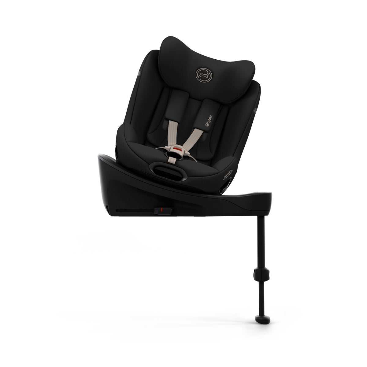 CYBEX Sirona S Comfort Sepia Black – zur Autotür gedreht zum Hineinsetzen