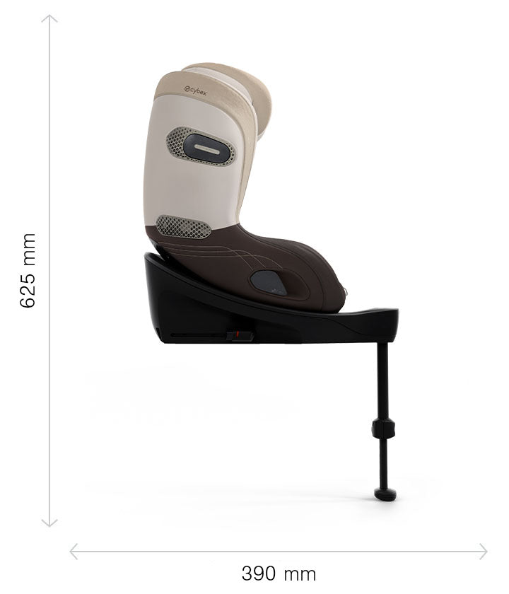 CYBEX Sirona S – Masse Seitenansicht
