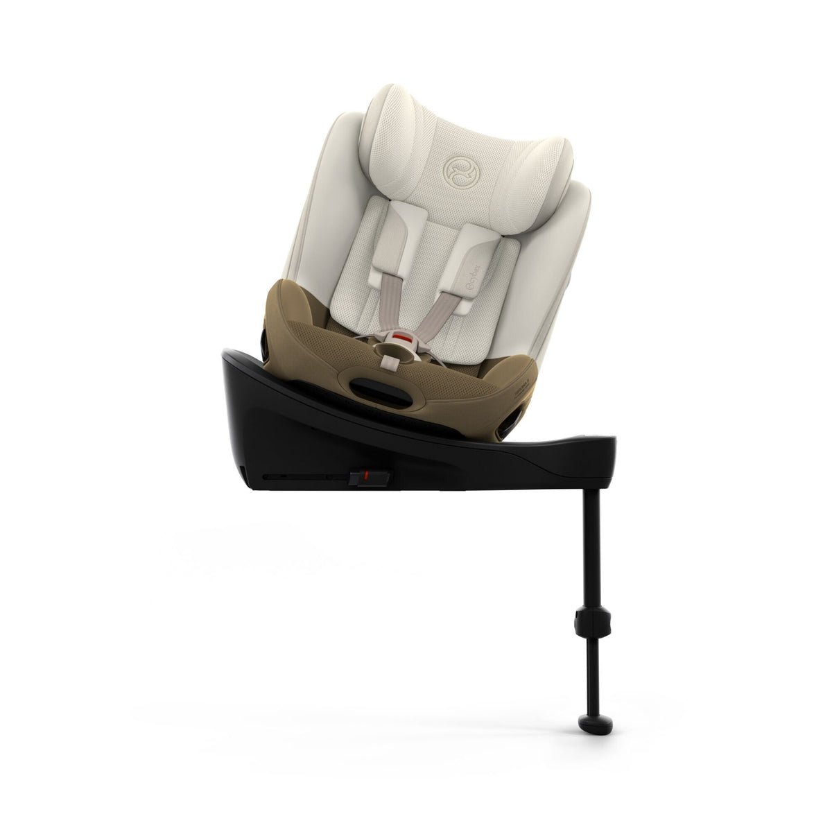 CYBEX Sirona S Style Jade Green – zur Autotür gedreht zum Hineinsetzen