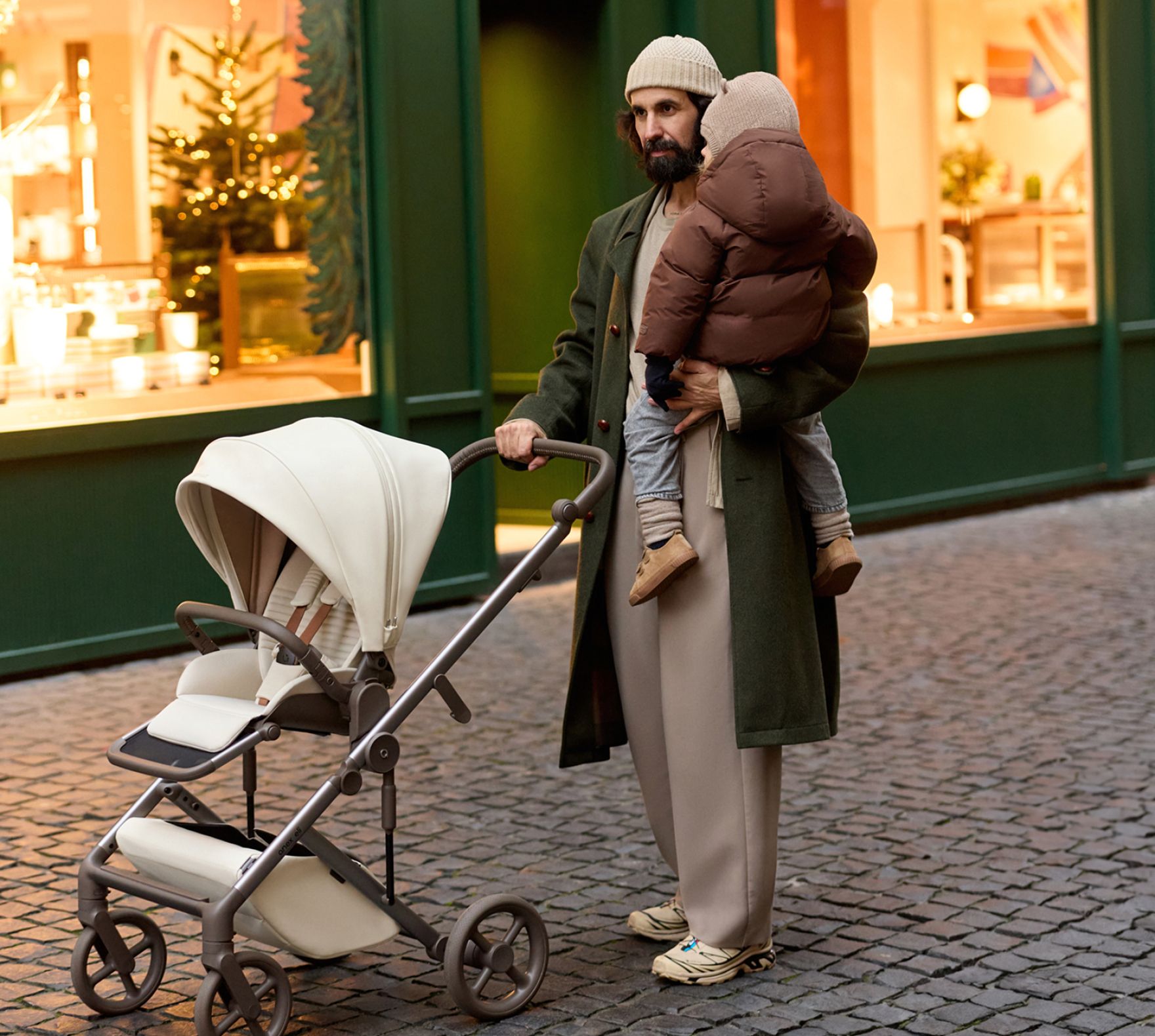 Anex Eli Milky 4in1 Bundle Set inkl Babyschale & Isofix 360°