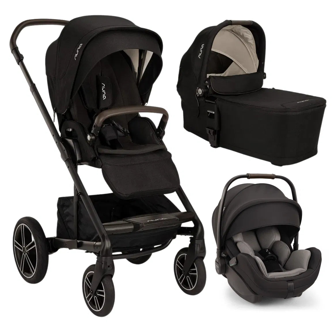 Nuna Mixx Next Caviar 3in1