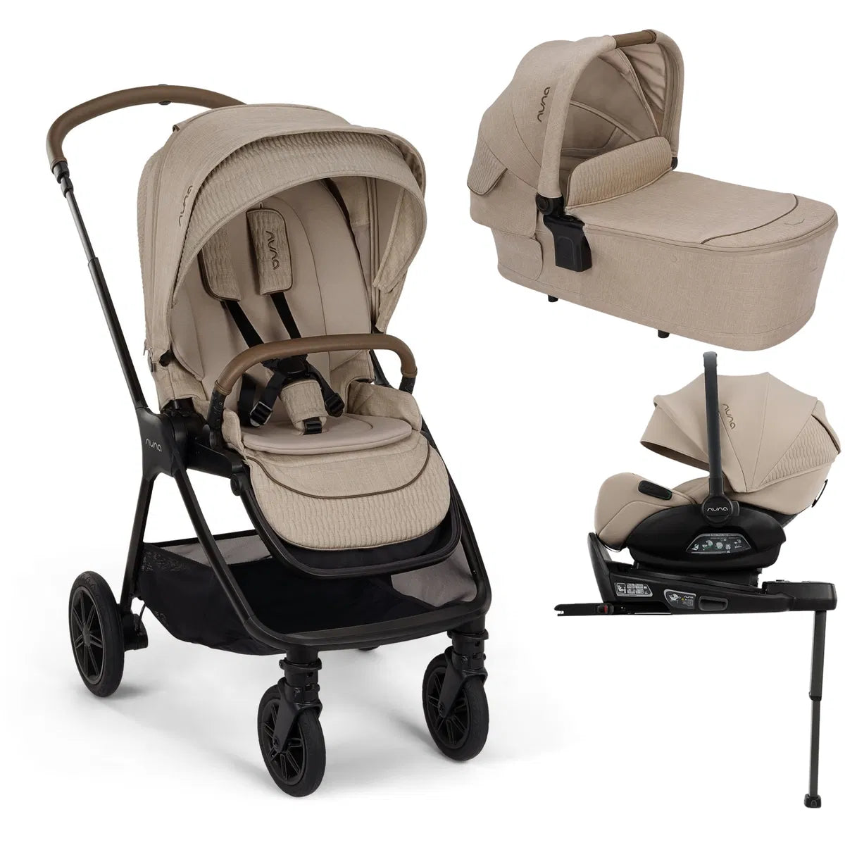 Nuna Triv Next 4in1 inkl Arra Flex & Base Curv Cosmopolitan