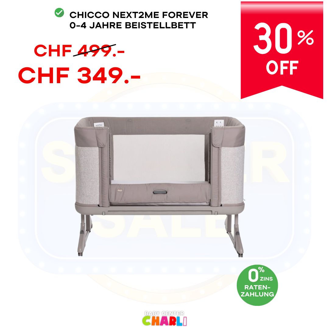 Chicco Beistellbett Next2Me Forever Almond