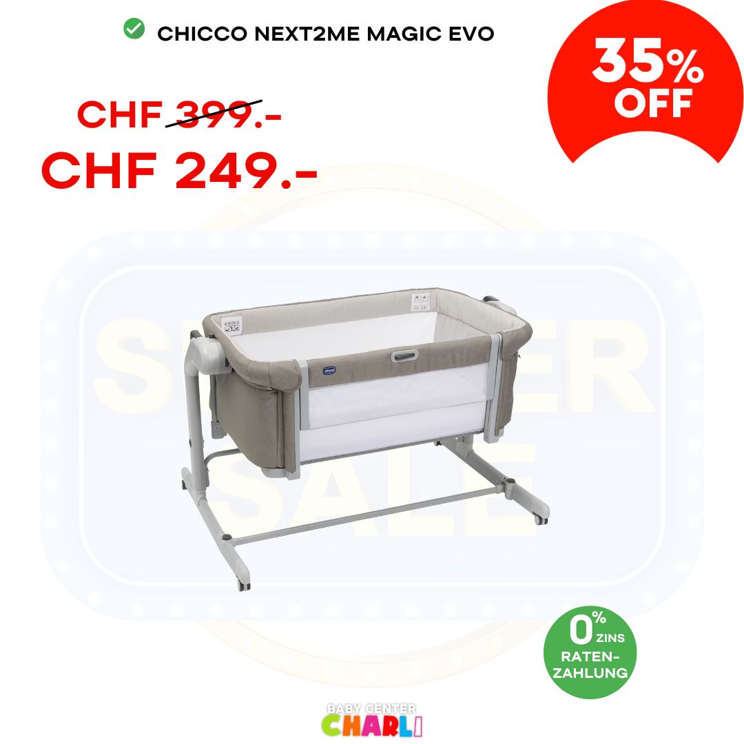 Chicco Beistellbett Next2Me Magic Evo Beige