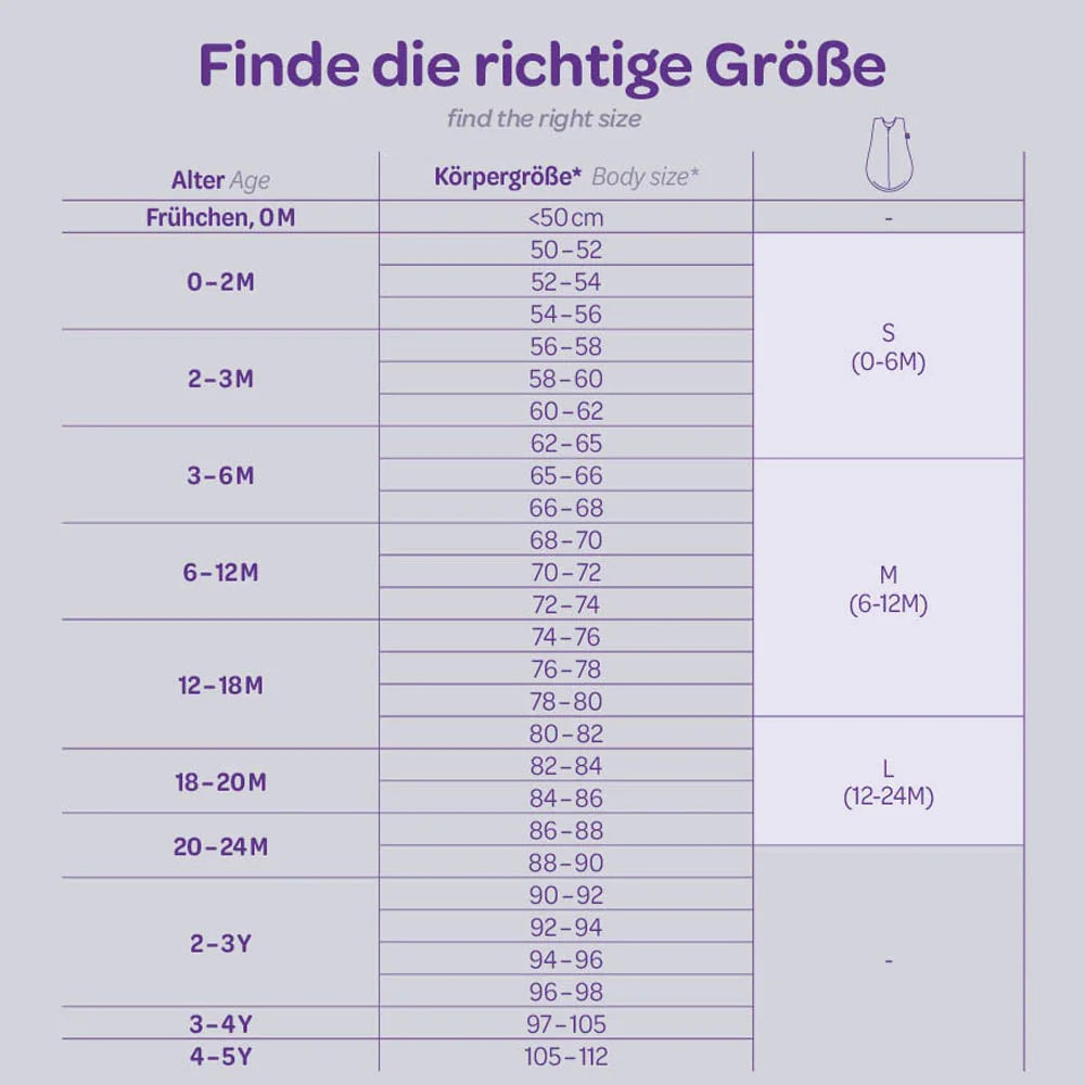 Träumeland Liebmich Musselin Ganzjahresschlafsack blau 50/56