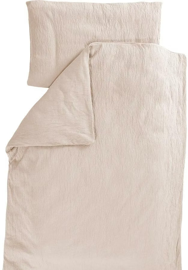 Träumeland Bettwäsche taupe 100x135cm / 40x60cm