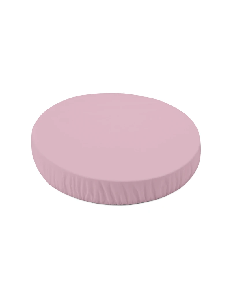 Spannbettlaken aus Baumwolle 73x73 cm – Pink Oval