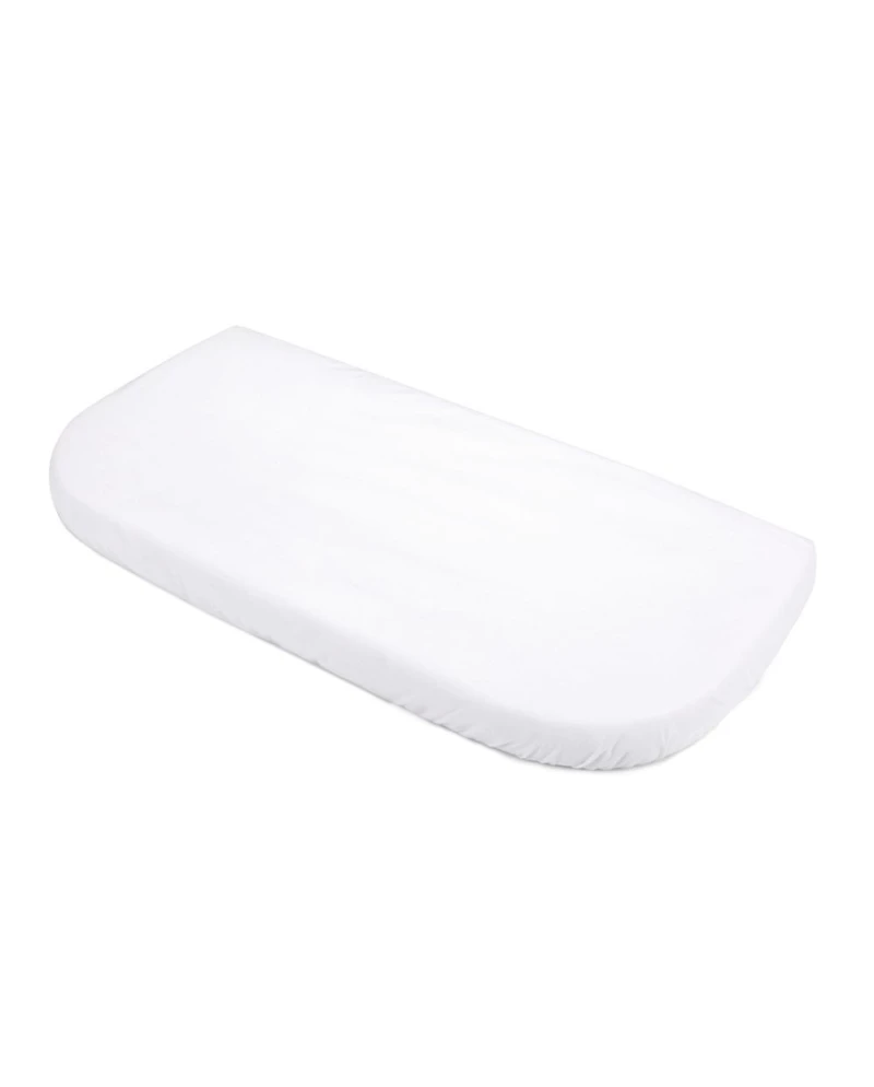 Spannbettlaken aus Baumwolle 73x37 cm – Hellrosa