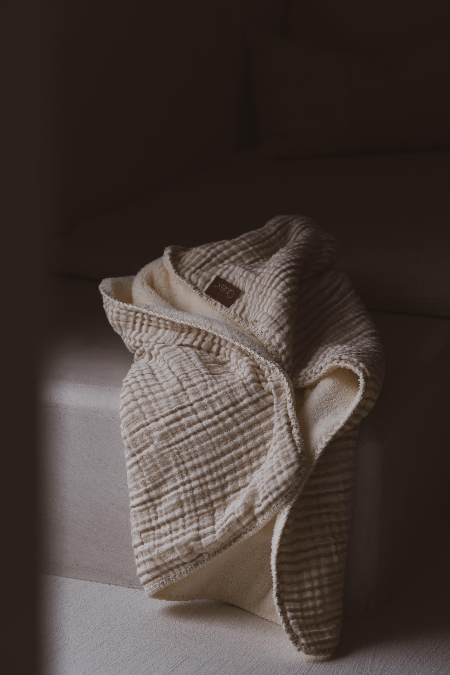 Quax Teddy Decke stripes