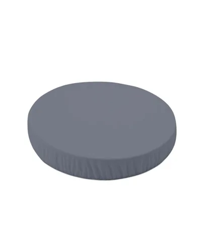 Spannbettlaken aus Baumwolle 73x73 cm – Oval Graphite
