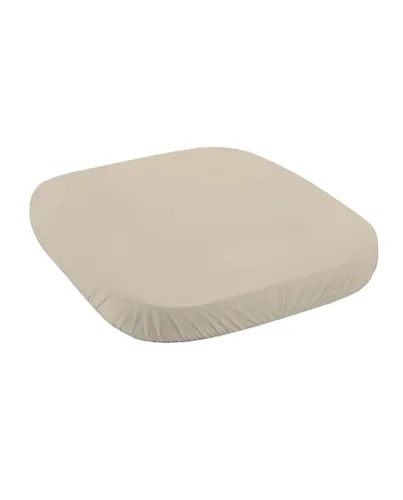 Spannbettlaken aus Baumwolle 73x73 cm – Beige