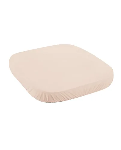 Spannbettlaken aus Baumwolle 73x73 cm – Champagner