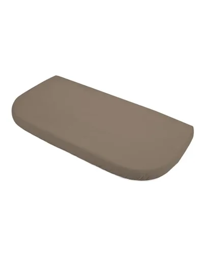 Spannbettlaken aus Baumwolle 73x37 cm – Taupe