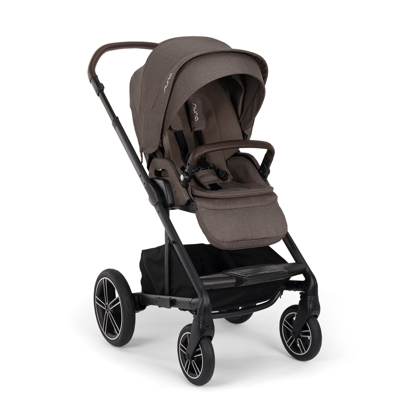 Nuna MIXX next Chestnut 4in1 Bundle inkl. Babywanne, ARRA flex & BASE next
