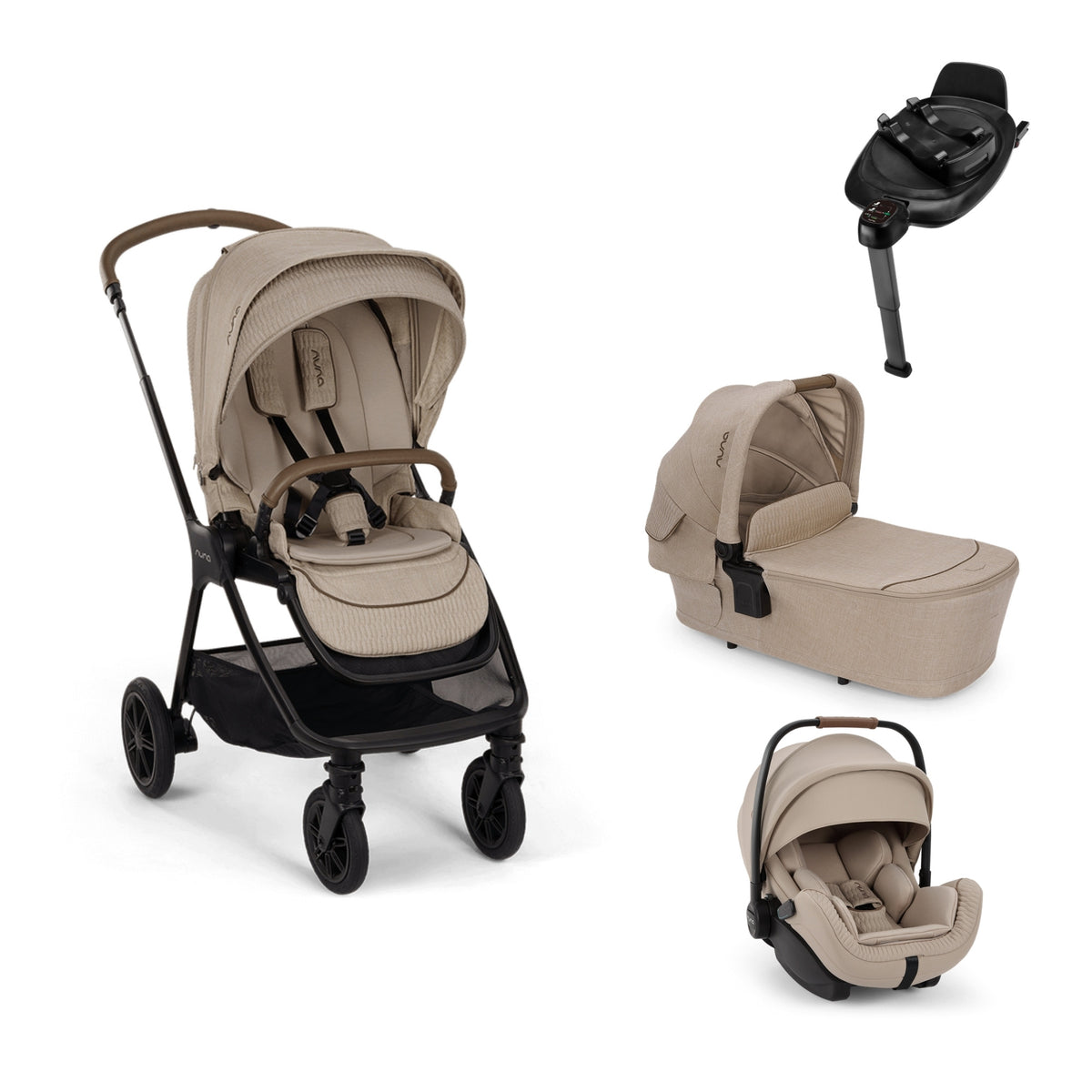 Nuna TRIV next Cosmopolitan 4in1 Bundle inkl. LYTL Babywanne, ARRA flex & BASE next