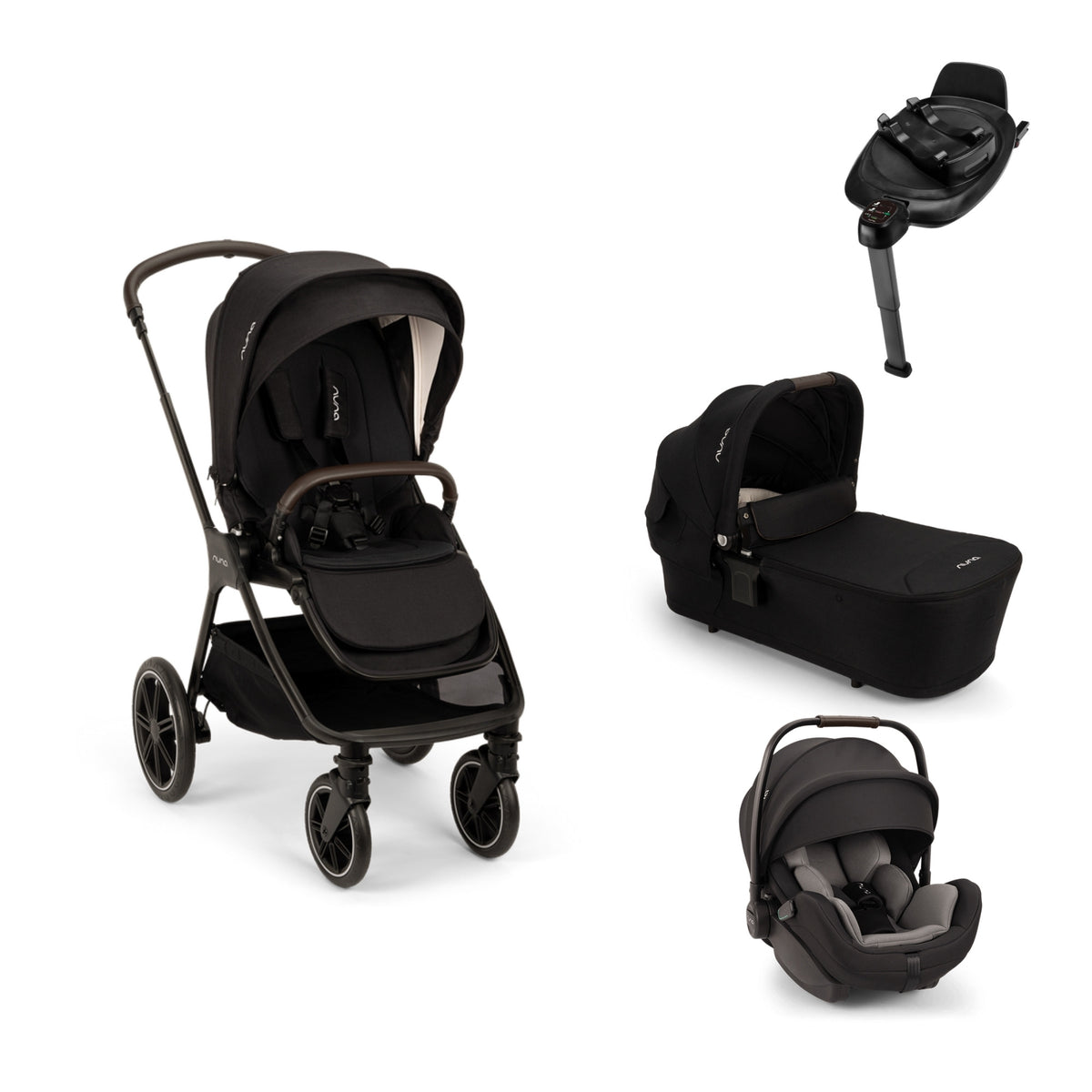Nuna TRIV lx All-in-One Caviar Bundle inkl. ARRA flex & BASE next