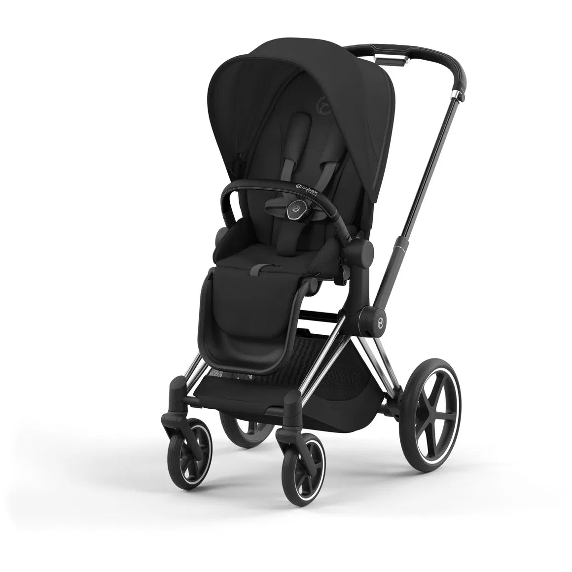 CYBEX Priam 4.0 Chrome Black Kinderwagen cozy beige beige