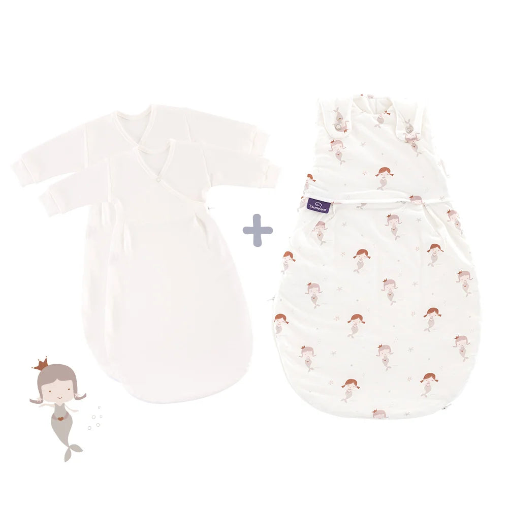 Ganzjahres-Schlafsack Set Mermaid 50/56
