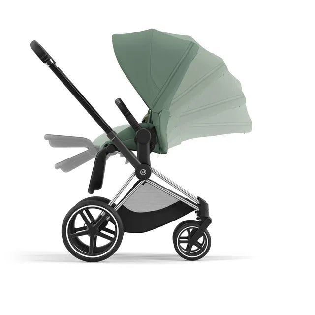 Cybex Priam Travel Bundle-Set 4in1 inkl Cloud T Plus Leaf Green / Chrome