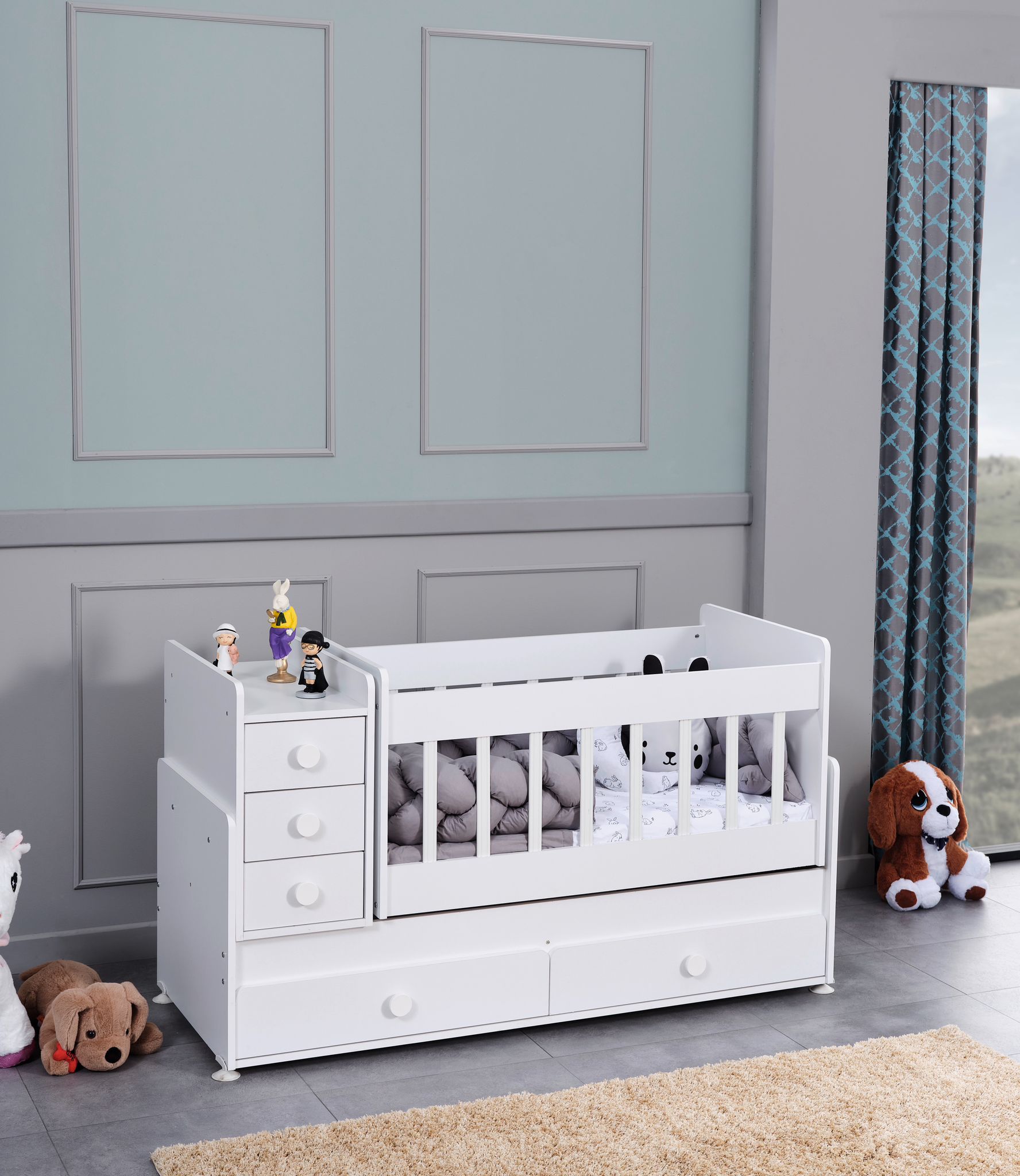 Babybett Tea Multifunktional 2in1