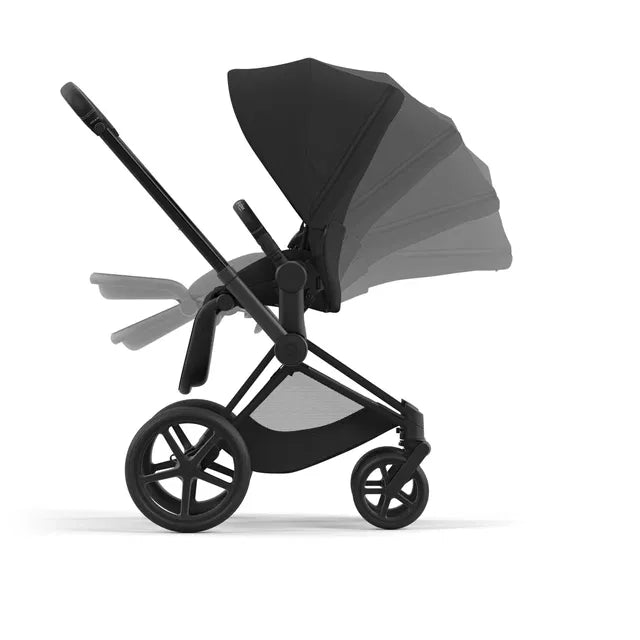 Cybex Priam Matt Travel Bundle-Set 4in1 inkl Cloud T Plus Sephia Black