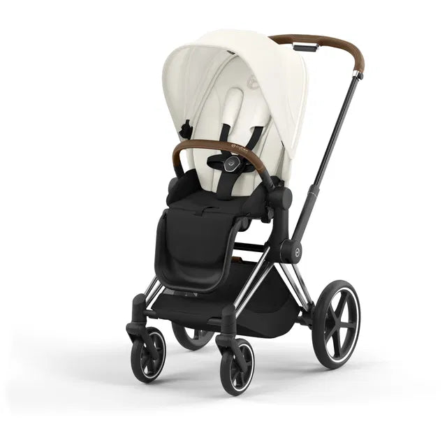 CYBEX Priam 4.0 Chrome Brown Kinderwagen cozy beige beige
