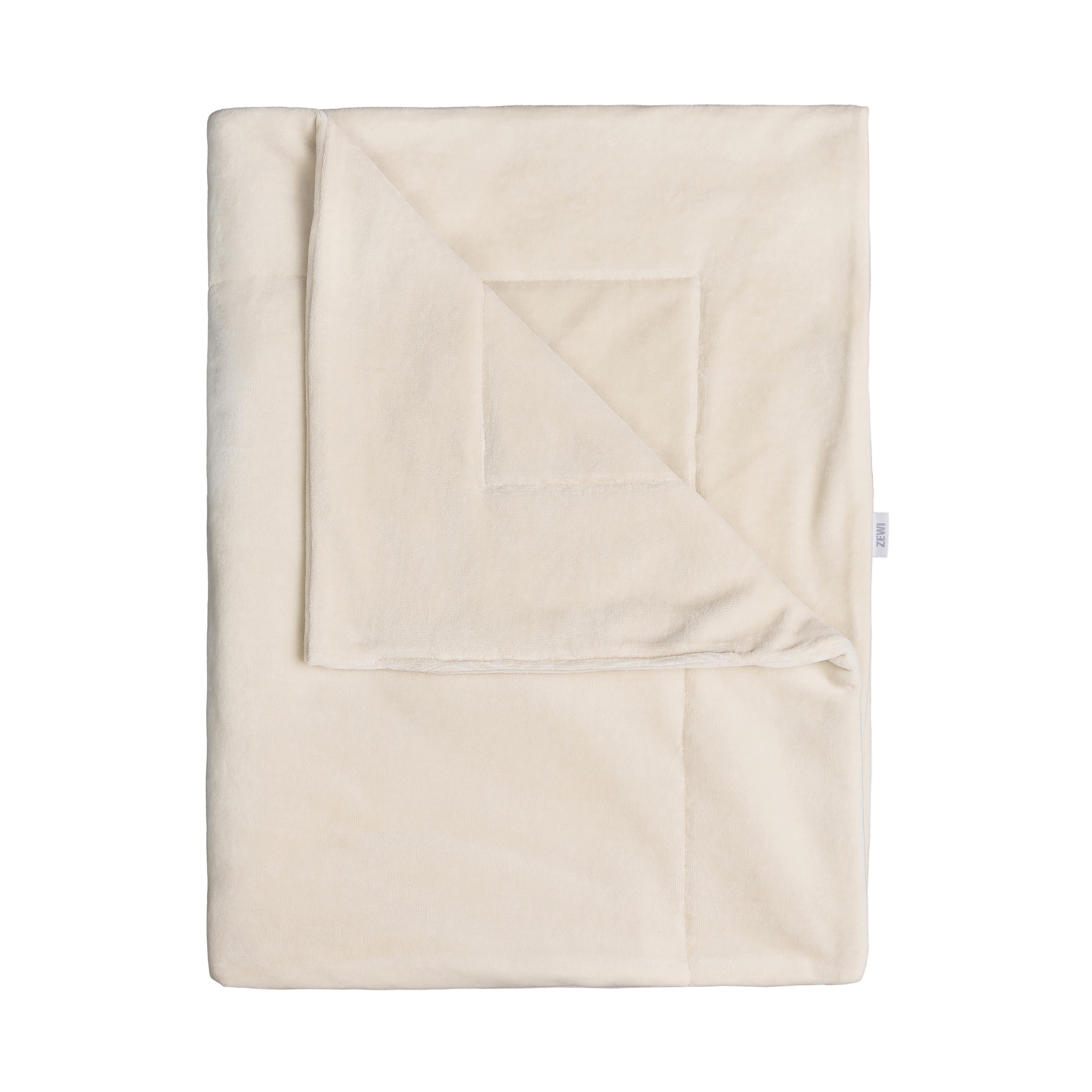 Babydecke Samt anthracite