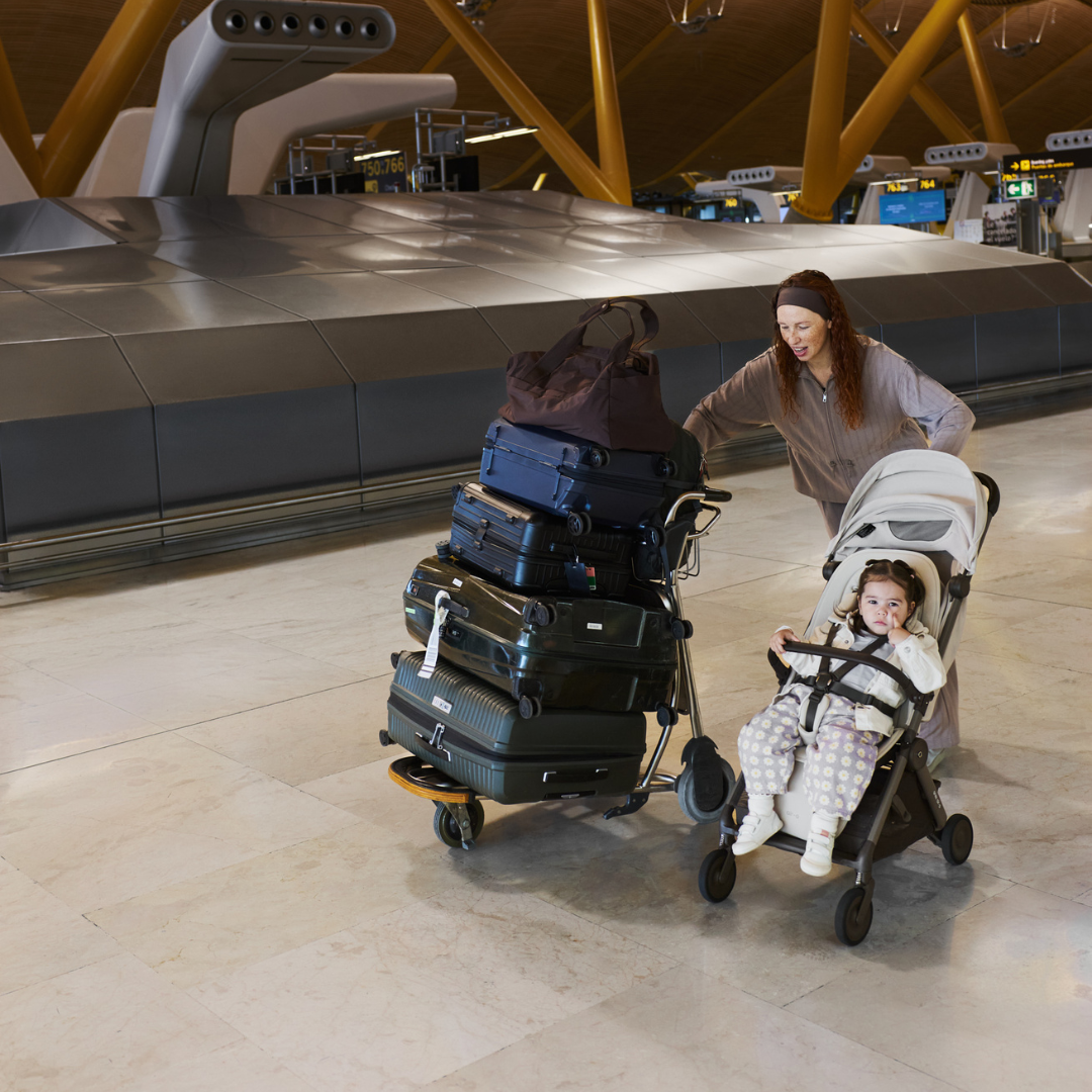 Anex Air Q Poussette Noire - Adaptée aux bagages à main