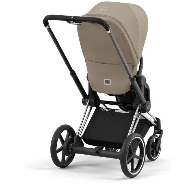 CYBEX ePriam 2.0 Chrome Black Kombikinderwagen cozy beige beige