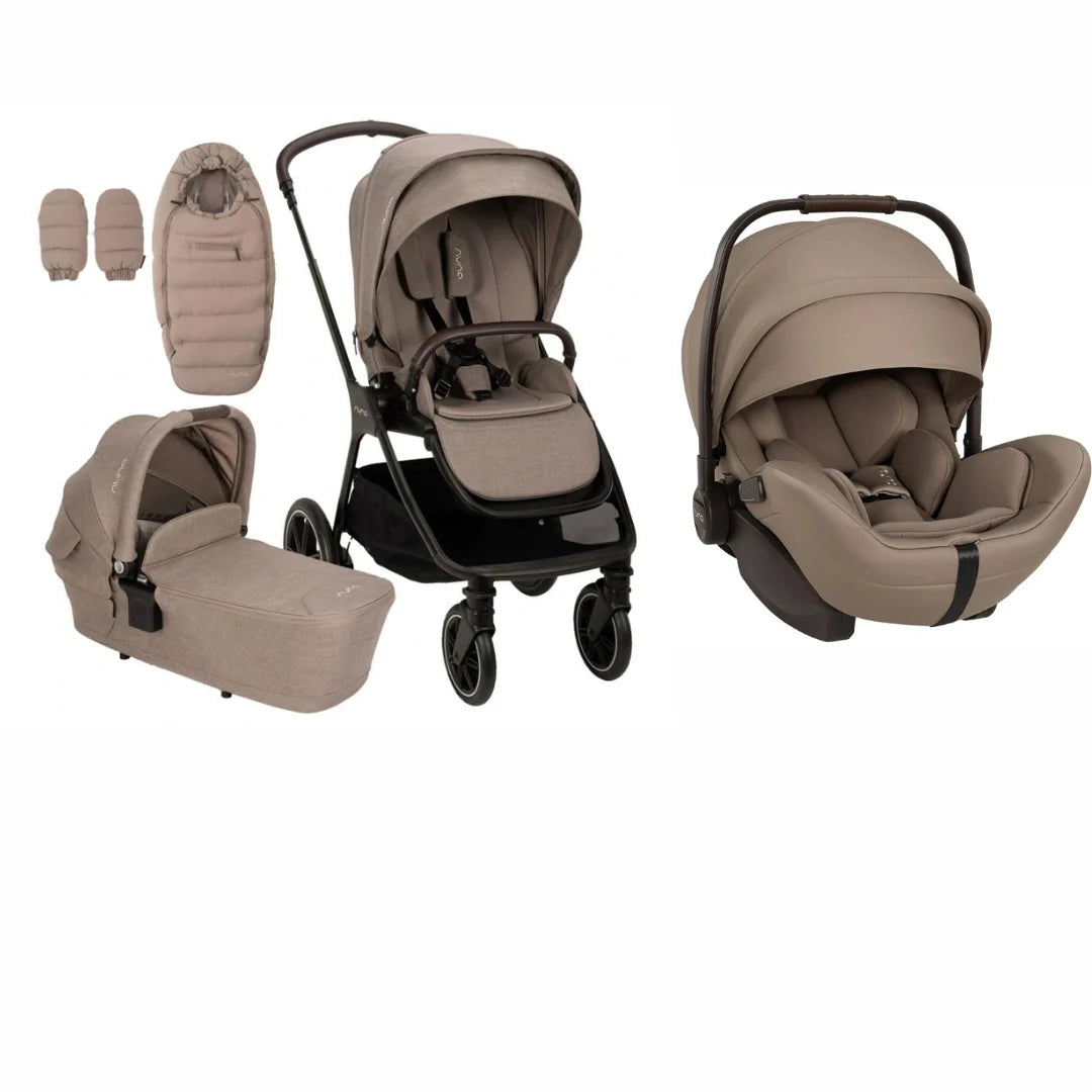 Nuna TRIV lx Kombikinderwagen mit Arra Flex und Winterset