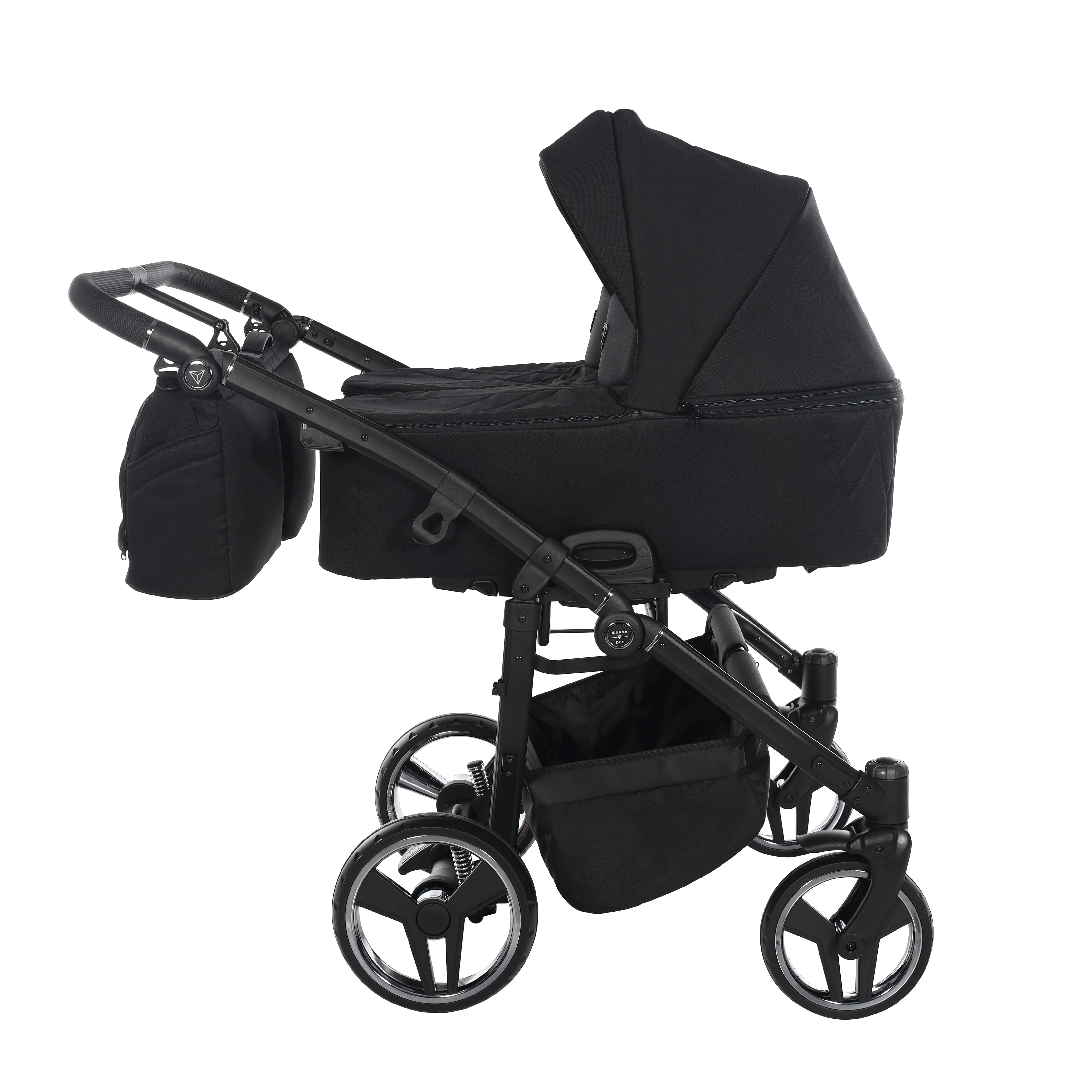 Junama AIR DUO V3 Zwillingswagen 3in1 Black