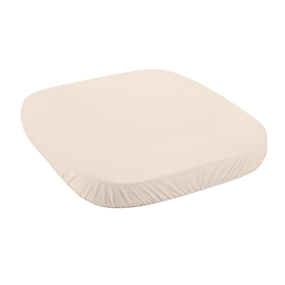 Spannbettlaken aus Baumwolle 73x73 cm – Beige Quadi