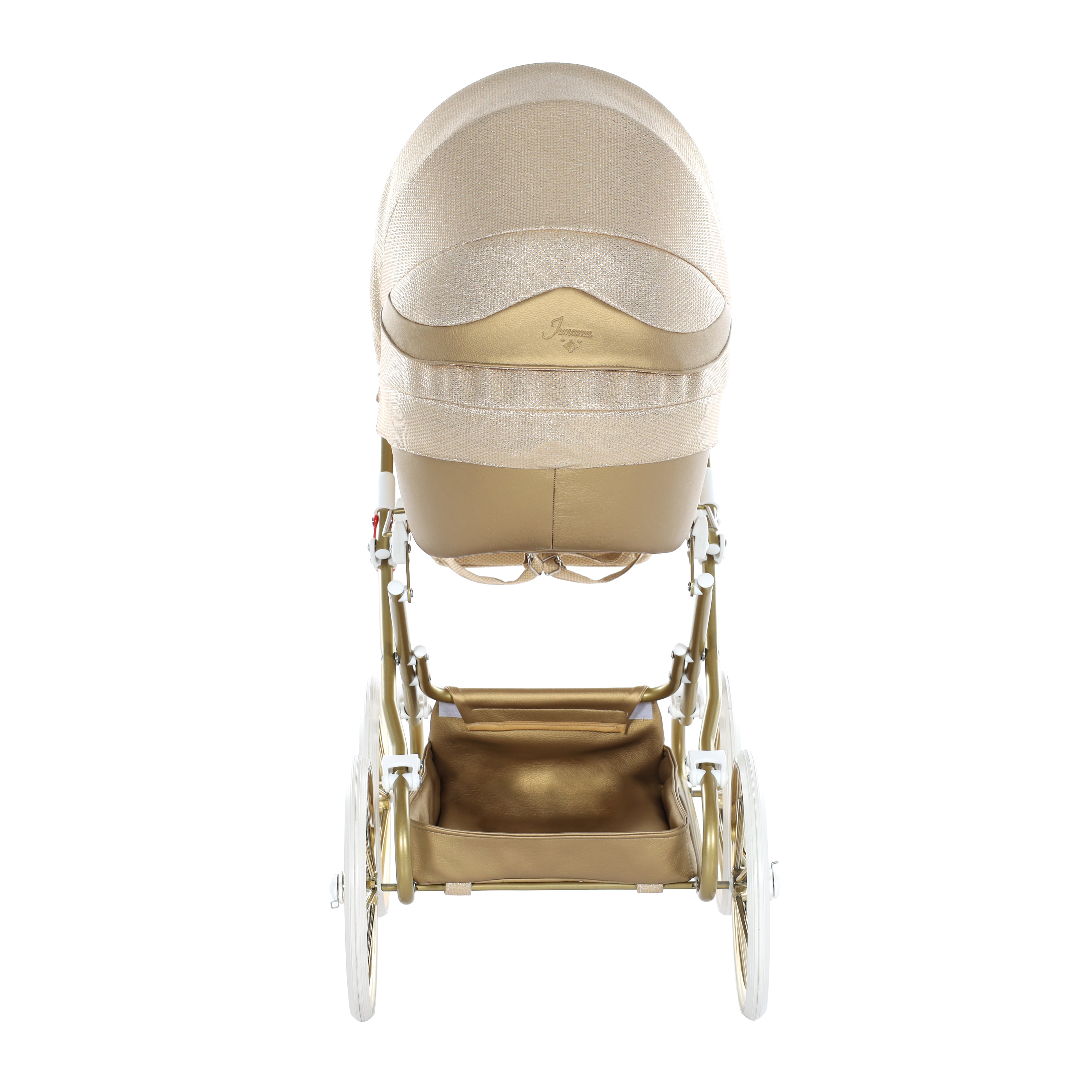 Junama Doll Pram - Gold