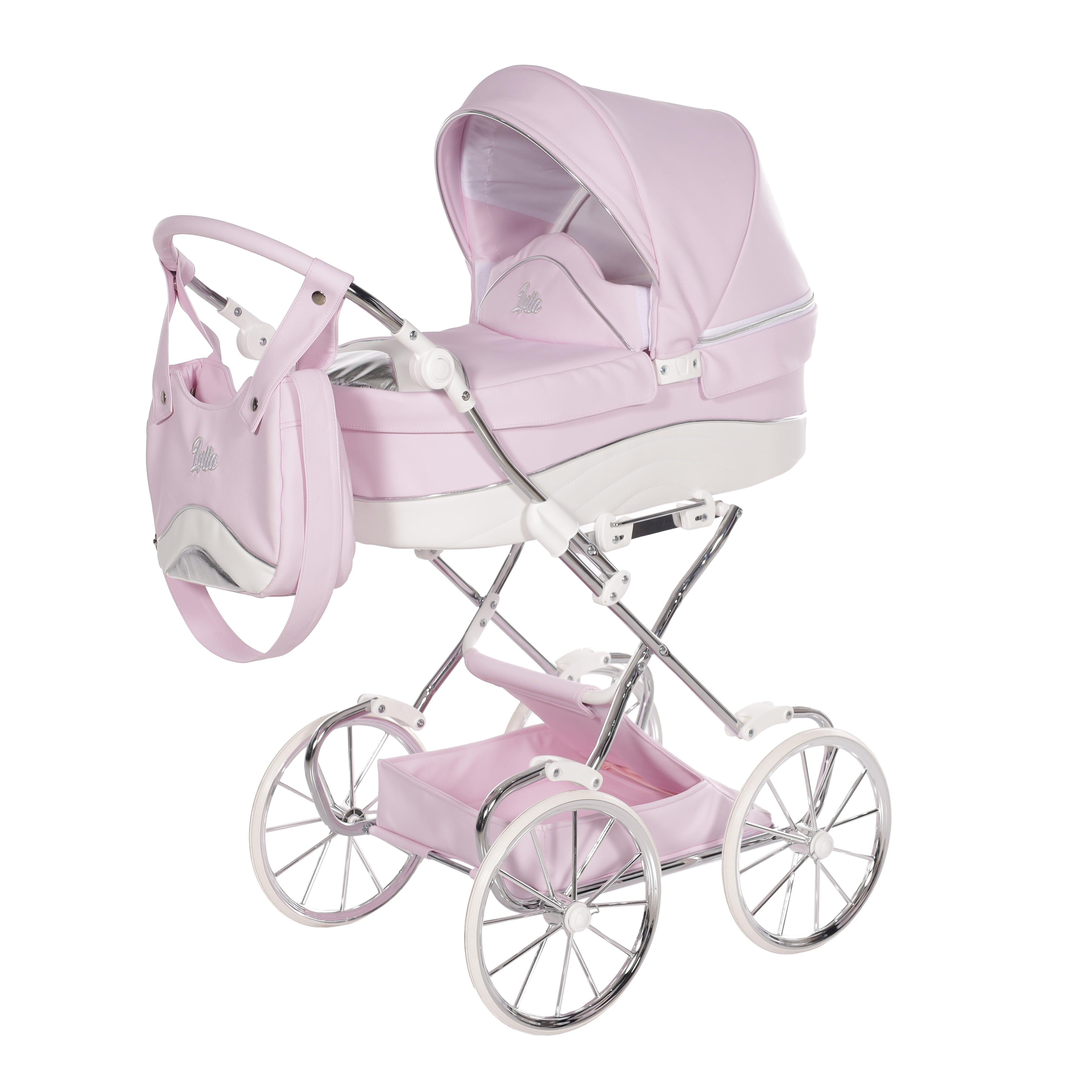 Junama Doll Pram -  Lulla Pink