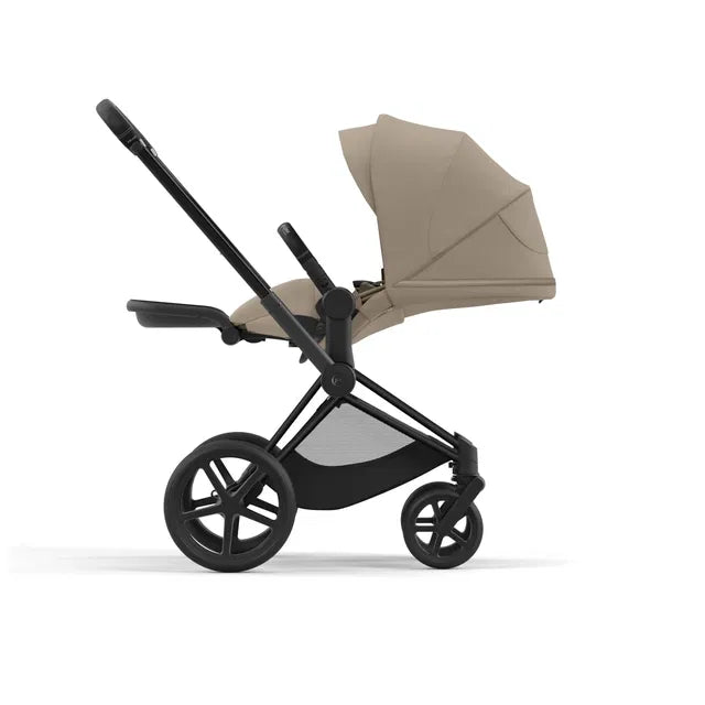 CYBEX Priam 4.0 Matt Black Kinderwagen cozy beige beige